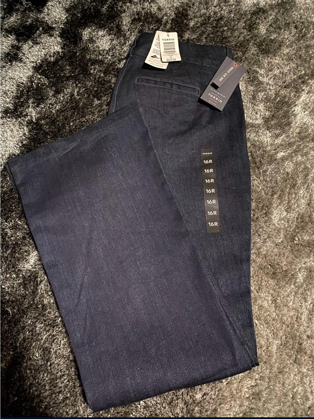 Torrid Dark Indigo Boot Cut Jeans